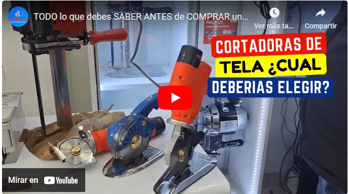 Cortadora de tela: Todo lo que debes saber antes de comprarla Cortadora de tela YouTube