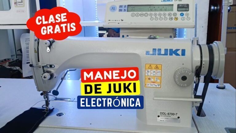 Manejo de Recta JUKI Electrónica DDL-8700