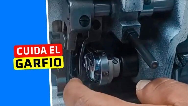Cómo Cuidar el Garfio de tu Maquina Recta